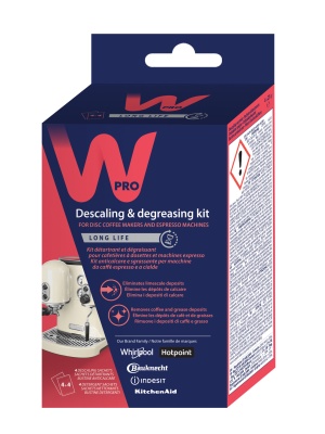 Kit de curatare, detartraj si degresare espressor C00859352 WPRO Whirlpool 488000859352 Original - Img 1