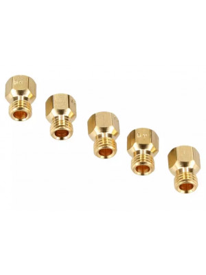 Set of 5 butane gas stove nozzles G30 G31 Electrolux AEG 4055071668 - Img 3