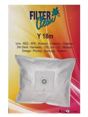 Vacuum cleaner bag set Y18M for AEG, Clatronic, Daewoo, Delonghi, LG, Samsung, Beko FL0034-K - Img 3