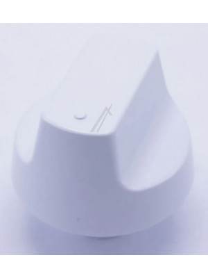White stove knob, C00384503 Whirlpool 482000092124
