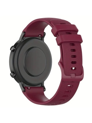 Силиконова каишка за часовник 20 мм за Huawei Watch GT 2 / 3 PRO, Samsung Galaxy Watch 4 5 6 / Active 2 - Img 8