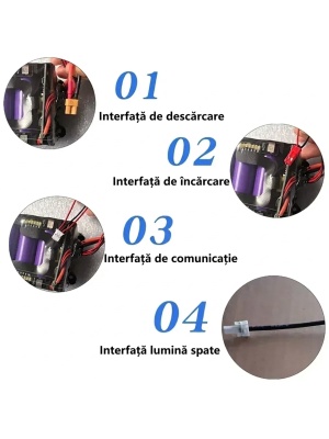 Baterie Li-ion potrivită pentru trotineta Xiaomi M365 Pro Pro2 1S, impermeabilă, 36V, 78000mAh compatibila - Img 4