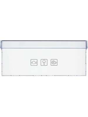 Freezer drawer front for refrigerator combination 17 x 40 cm Beko 4640620100 - Img 2
