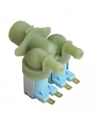 Mágnesszelep / Mágnesszelepes mosógép 2 kimenet 180 ° 2X12MM - Img 1