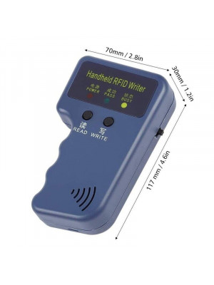 Programozható RFID TAG Card másoló, 125kHz, kék - Img 6