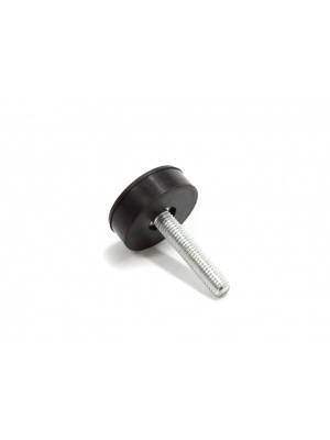 Universal foot for household appliances, rubber, M8 thread - Img 3