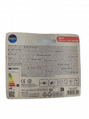 Žarnica za štedilnik Wpro T29 E14 40W, 300°C - C00385586, 484000008841 - Img 4