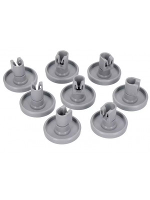 Комплект от 8 ролки за съдомиялна машина Electrolux 50286965004 - Img 1