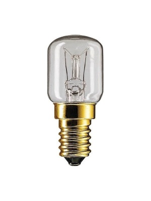 Крушка за електрическа фурна / микровълнова фурна / газов котлон, E14, 15W-230V, 300°C C00015910 Whirlpool 482000025965 Оригинална - Img 2