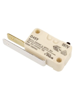 Микропревключвател на вратата на съдомиялна машина C00914050 Beko 1731980300 - Img 4