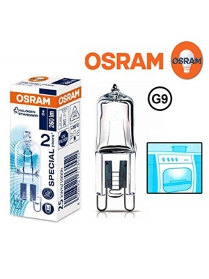 Bec cuptor halogen G9 Osram 66725 25W original - Img 5