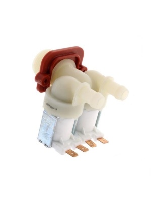 Dvosmjerni solenoidni ventil za perilice rublja Samsung, LG, Whirlpool, Indesit 481281729057 Kompatibilan - Img 3