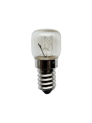 E14 Elektromos sütő / mikrohullámú sütő / tűzhely izzó, 25W-230V, L 48mm, 300 °C - Img 4
