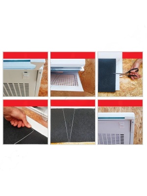 Filtru carbon activ hota universal 300004-KDK, 47 * 56CM - Img 3