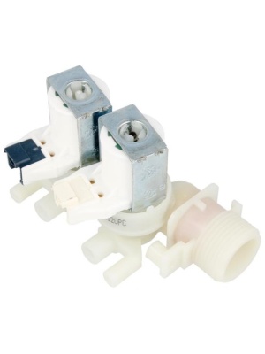 Mágnesszelep 2 kimenet C00345627 Whirlpool Indesit 482000093009 - Img 2