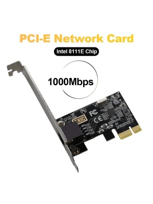Placă de rețea PCI Express, PCIe Gigabit 1000Mbps la RJ45