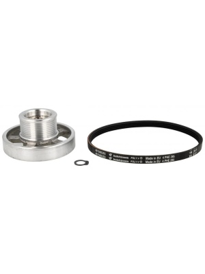 Rullo puleggia riduttore e cinghia asciugatrice C00865070 Beko 492204404 Originale