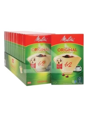 Sada 40 ks filtrov pre kávovar č. 2 Melitta, hustota 100, 6626822 - Img 2