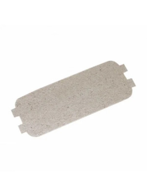 Small microwave oven plate 126 x 47 mm