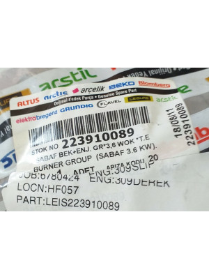 Горелка Arcelik / Beko 223910089 - долна част на горелка (sabaf 3.6 kw) - Img 4