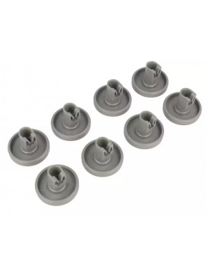 Комплект от 8 ролки за съдомиялна машина Electrolux 50286965004 - Img 2