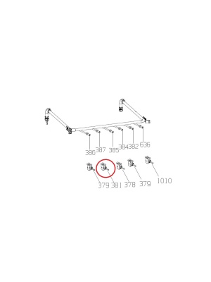 Beko Arctic slavina za plinski štednjak 231900104 - Img 2