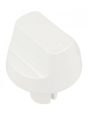 C00382621 Hob knob, white, Whirlpool / Indesit, 482000091967 - Img 3