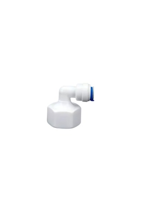 Cuplaj rapid teava apa din plastic cu cot 1/4 la filet interior 1/2 - Img 2