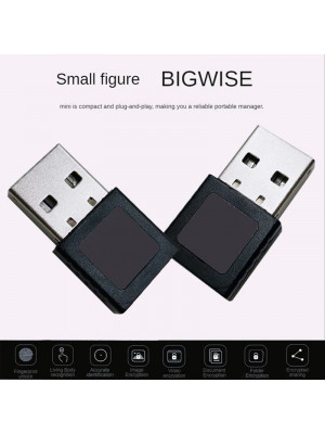 Dispozitiv biometric AT41 mini USB cititor de amprentă pentru Windows 10 - 11, Hello Biometrics, Cheie de securitate, Fingerprint reader - Img 6