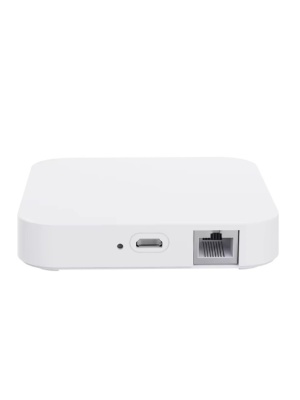 Hub inteligent Tuya ZigBee 3.0, gateway cu fir pentru control vocal prin aplicație, funcționează cu asistentul Alexa Google Home - Img 2