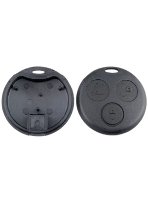 Kućište ključa s 3 tipke za Smart Fortwo 450 Forfour 451 Roadster City Coupe Cabrio 1998-2006 - Img 3