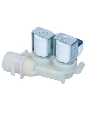 Mágnesszelep 2 kimenet C00345627 Whirlpool Indesit 482000093009 - Img 3