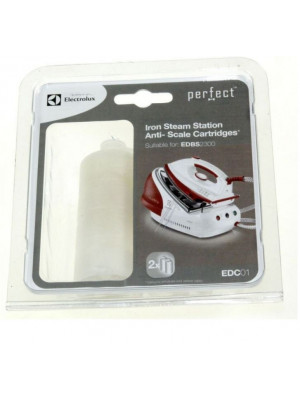 Set 2 cartuse anticalcar pentru statiile de calcat Electrolux, AEG EDC01 , EDBS 2300, 9001670125 - Img 5
