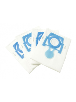 Set of 4 microfiber bags for Zelmer Bosch vacuum cleaner 17004099