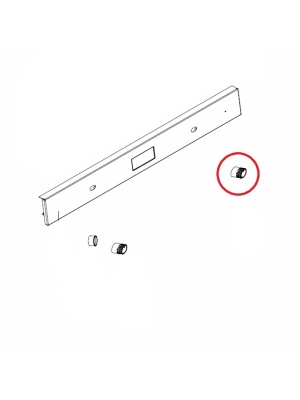 Бутон за термостат Beko 250400262 - Img 3