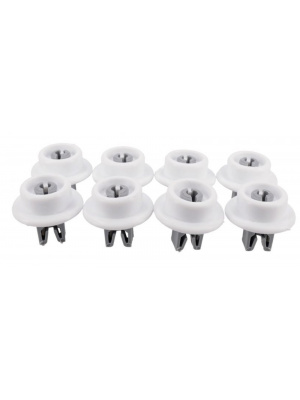Комплект от 8 ролки за долна кошница ELECTROLUX / AEG 50279059005 - Img 2