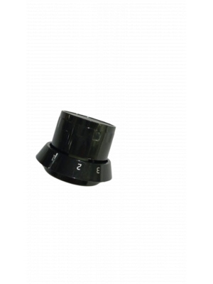 Черен бутон за печка Beko 250316216 - Img 3