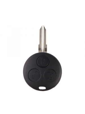 3 gombos programozható komplett kulcs Smart Fortwo 450 Forfour 451 Roadster City Coupe Cabrio 1998-2006 - Img 2