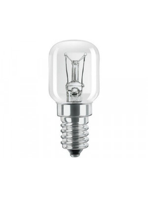 E14 Elektromos sütő / mikrohullámú sütő / tűzhely izzó, 25W-230V, L 48mm, 300 °C - Img 3