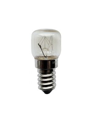 Elektromos sütő / mikrohullámú sütő / gáztűzhely izzó, E14, 25W-230V, H 57mm, 300°C - Img 4
