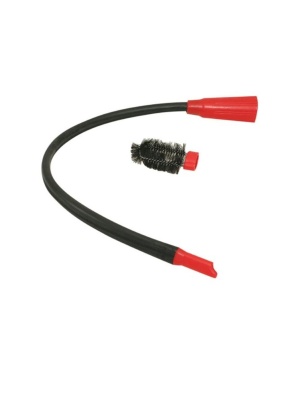 Flexible universal vacuum cleaner brush for cleaning narrow spaces