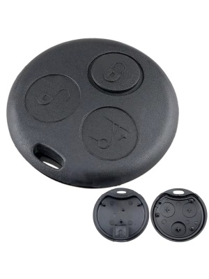 Kućište ključa s 3 tipke za Smart Fortwo 450 Forfour 451 Roadster City Coupe Cabrio 1998-2006 - Img 4