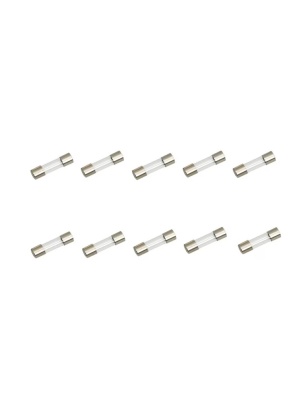 Set od 10 osigurača s vremenskim odgodom 3,15 A-T 5 x 20 mm