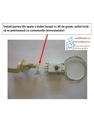 Termostat s utičnicom za hladnjak K59S1899500 Whirlpool 481228238084 - Img 4