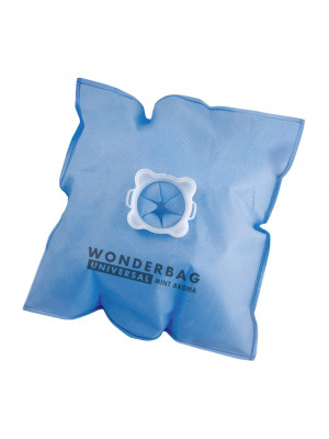 Комплект от 5 броя торбички за прахосмукачка Wonderbag Mint Aroma WB415120, съвместимост с Rowenta и Moulinex - Img 2