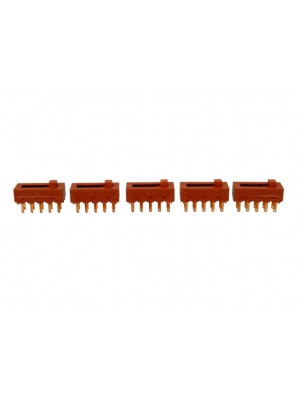 Комплект от 5 превключвателя с 4 позиции сенник Beko, Ariston, Indesit, Faber 9197059050 - Img 1