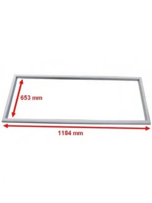 Магнитно уплътнение на вратата на хладилник C00117019 Whirlpool, Ariston, Indesit 482000028933 - Img 2