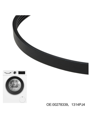 Curea poly-v 1314 j4 pentru masina de spalat rufe Bosch 00278339 originala - Img 3
