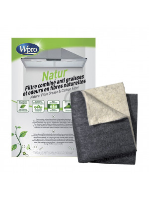 Filtru combinat carbon antigrasime C00424801, 350G/m² - 47X57 cm Wpro - Img 3