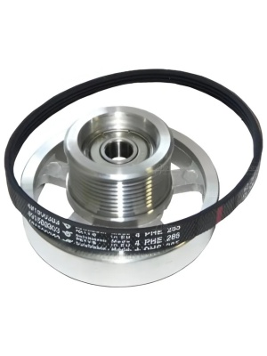 Rola fulie reductor si curea uscator rufe C00865070 Beko 492204404 Original - Img 2